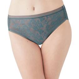 Wacoal Awareness Hi-Cut Brief - Goblin Blue