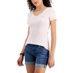 Tommy Hilfiger V-Neck T-shirt - Ballerina Pink