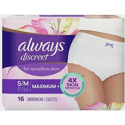 Always Discreet Underwear Maximum 16-pack