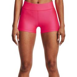 Under Armour HeatGear Mid Rise Shorty Women - Penta Pink/White