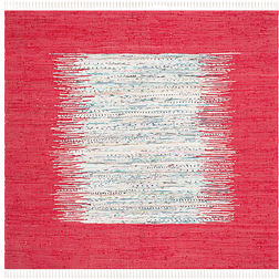 Safavieh Montauk Collection Red, Beige 48x48"