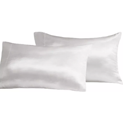 Madison Park Essentials Satin Pillow Case White (76.2x50.8)