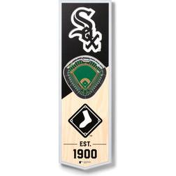 YouTheFan Chicago White Sox 3D Stadium View Banner