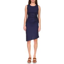 Michael Kors Drape Dress - Midnight Blue