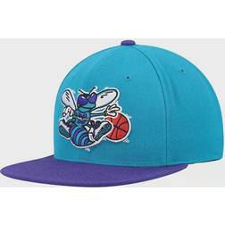 Mitchell & Ness Charlotte Hornets Hardwood Classics Team Two-Tone 2.0 Snapback Cap Sr