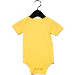 Bella+Canvas Baby Jersey Short Sleeve Onesie - Yellow (UTRW6318)