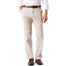 Dockers Men Classic Flat Front Easy Khaki with Stretch