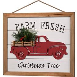 National Tree Company 12.5" Farm Fresh Wall Michaels Multicolor 12.5" Framed Art