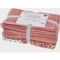 Modern Threads Yarn Dyed Bath Towel Red (137.16x68.58)