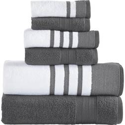 Modern Threads Reinhart Bath Towel Gray (147.32x71.12)