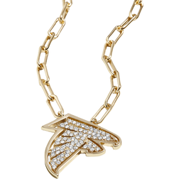 Baublebar Atlanta Falcons Chain Necklace - Gold/Transparent