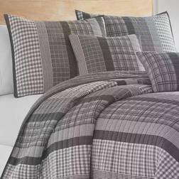 Nautica Gulf Shores Quilts Gray (223.52x172.72)