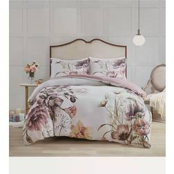 Madison Park Maddy Duvet Cover Pink (228.6x228.6)