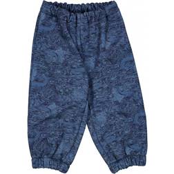 Wheat Baby Softshell Pants Luca - Navy Linoleum