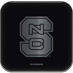 Fan Brander NC State Wolfpack Fast Charging Glass Wireless Charge Pad