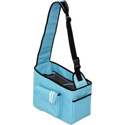 Petlife Over The Shoulder Back Supportive Fashion Sporty Pet Dog Carrier w/ Pouch 22.86x27.94