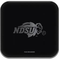 Fan Brander NDSU Bison Fast Charging Glass Wireless Charge Pad