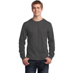 Port & Company PC54LS Men T-Shirt Long Sleeve 5.4-oz. 100% Cotton