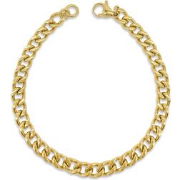 Adornia Cuban Chain Bracelet - Gold