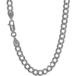 HSN.com Curb Link Necklace - Silver