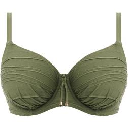 fantasia Beach Waves Full Cup Bikini Top - Olive