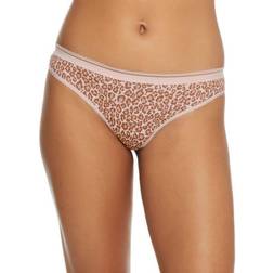 Bare The Easy Everyday Cotton Thong - Rose Animal