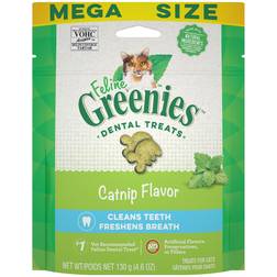 Greenies Adult Natural Dental Care Cat Treats Catnip Flavor 0.127