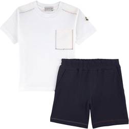 Moncler Cotton Jersey Set - White (H19548M0001583907-002)