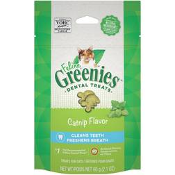 Greenies Adult Natural Dental Care Cat Treats Catnip Flavor 0.059