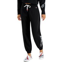 Tommy Hilfiger Women's Boyfriend Fit Sweatpants - Black