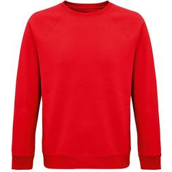 Sols Space Round Neck Sweatshirt Unisex - Red