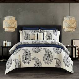 Chic Home Maison Bedspread Blue (228.6x228.6)