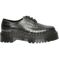 Dr. Martens 1461 Croc Emboss - Gunmetal Wild Croc