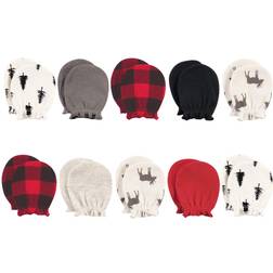 Hudson Cotton Scratch Mittens, Moose 10 Pack - Moose