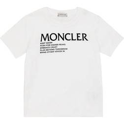 Moncler Logo cotton T-shirt - White