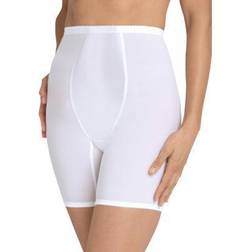 Plus Women's High-waist mesh long leg shaper by Secret Solutions in (Size 5X) Shapewear