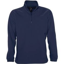 Sols Ness Zip Neck Anti-Pill Fleece Top Unisex - Navy