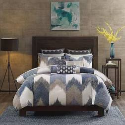 Ink+ivy Alpine Bedspread Blue (233.7x223.5)