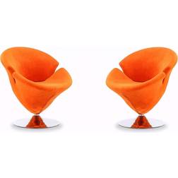 Manhattan Comfort Tulip Lounge Chair 31.9" 2