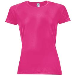 Sol's Women's Sporty Short Sleeve T-Shirt - Neon Pink