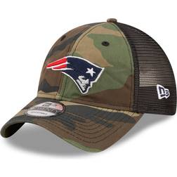 New Era New England Patriots Basic 9TWENTY Trucker Snapback Hat Men - Camo/Black
