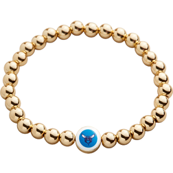 Baublebar Charlotte Hornets Pisa Bracelet - Gold/Blue/White/Transparent