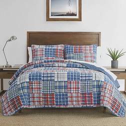 Nautica Raeford Quilts Blue (228.6x228.6)