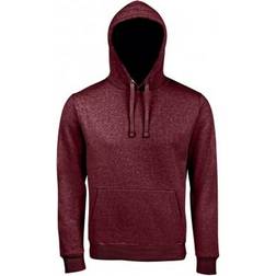 Sol's Spencer Hooded Sweatshirt Unisex - Heather Oxblood