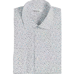 Bar III Floral Dress Shirt - White/Blue