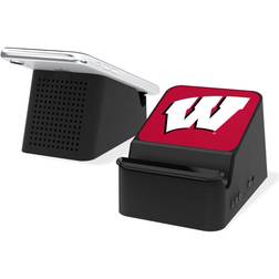 Strategic Printing Wisconsin Badgers Wireless Charging Station & Bluetooth Speaker