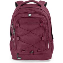 Jeva Sangria Survivor Backpack - Dark Red