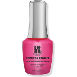 Red Carpet Manicure Fortify & Protect LED Nail Gel Color Publicist in Pink 0.3fl oz