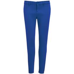 Sols Women's Jules Chino Trousers - Ultramarine