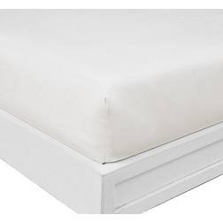 Nautica Solid 180-Thread-Count Bed Sheet White (203.2x99.06)